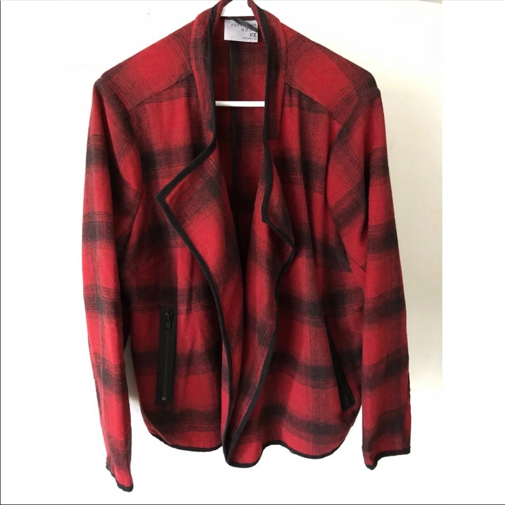 Red Flannel Blazer